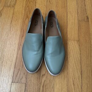 Sage Green women’s loafers Nordstrom Rack 8M